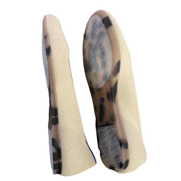 New Rothy's The Flat Ecru NWOB - Picture 4 of 10